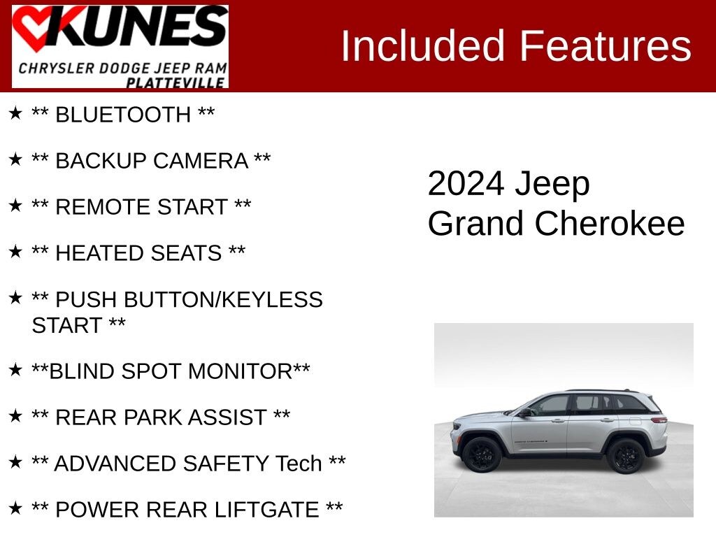 Used 2024 Jeep Grand Cherokee Altitude SUV