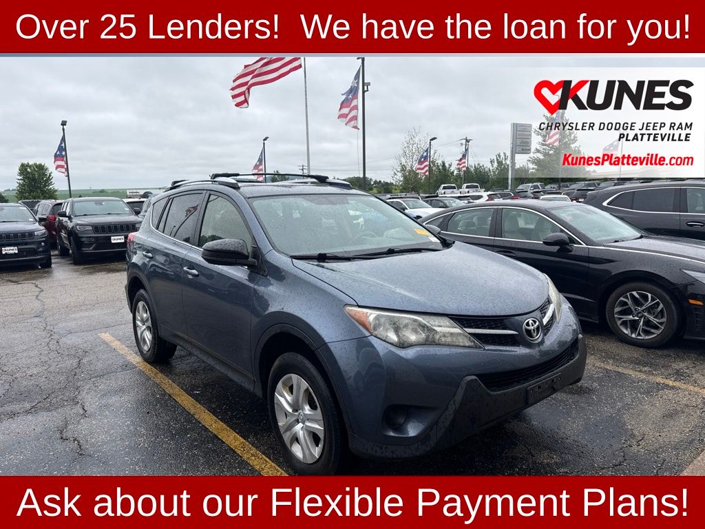 Used 2014 Toyota RAV4 LE with VIN JTMBFREV0ED052115 for sale in Platteville, WI
