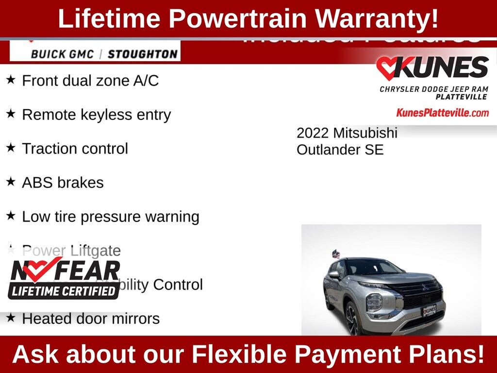 Used 2022 Mitsubishi Outlander SUV
