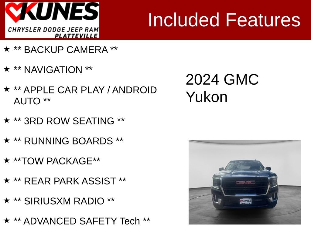 Used 2024 GMC Yukon SLE SUV