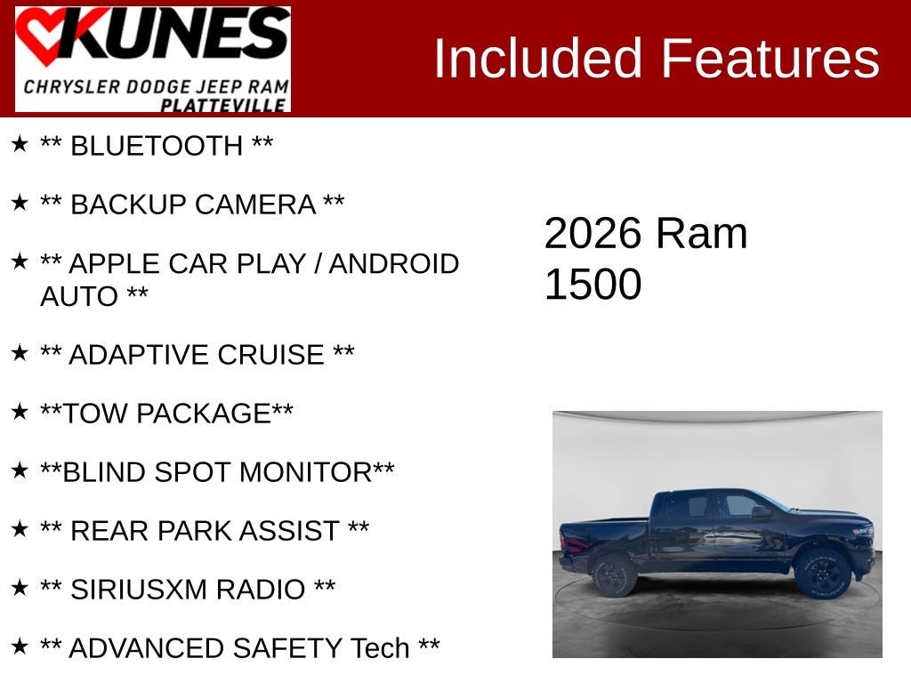 Used 2026 Ram 1500 Warlock Truck