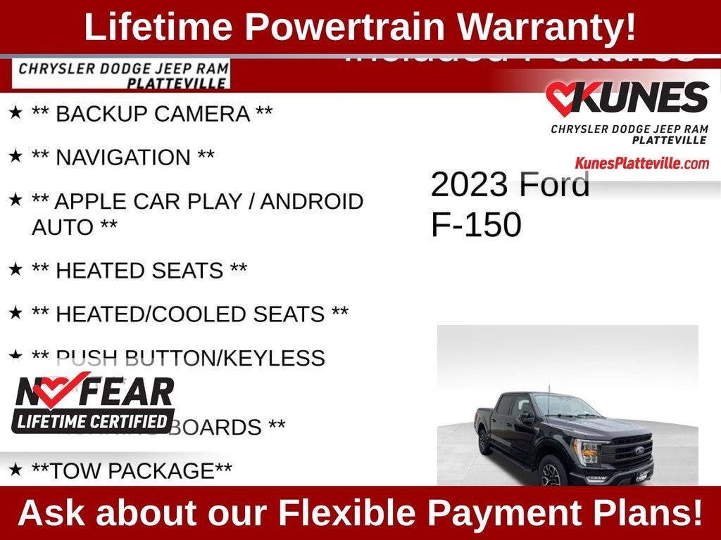 Used 2023 Ford F-150 Lariat Truck