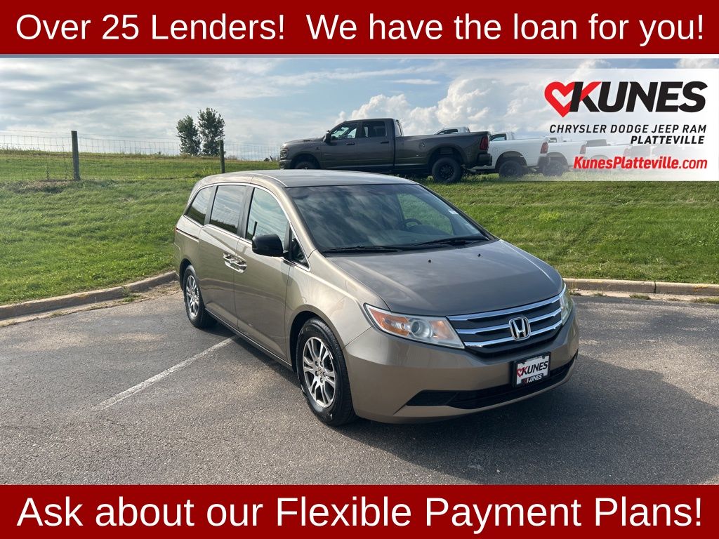 Used 2013 Honda Odyssey EX with VIN 5FNRL5H41DB058502 for sale in Platteville, WI