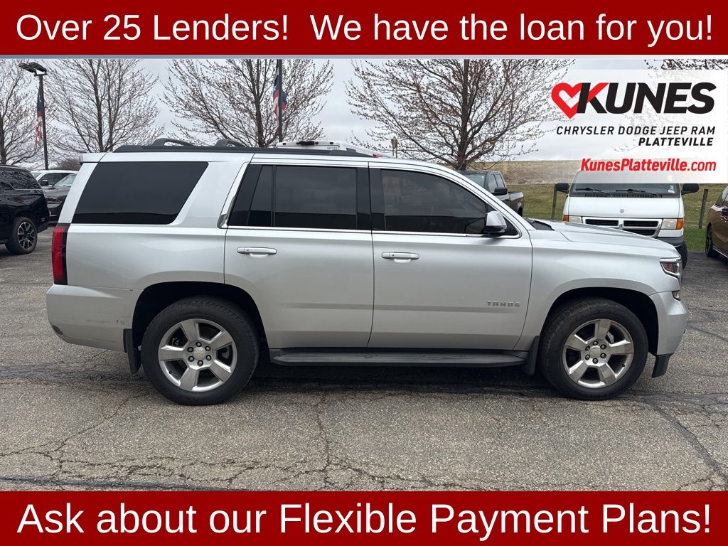 Used 2015 Chevrolet Tahoe LT with VIN 1GNSCBKC9FR295663 for sale in Platteville, WI