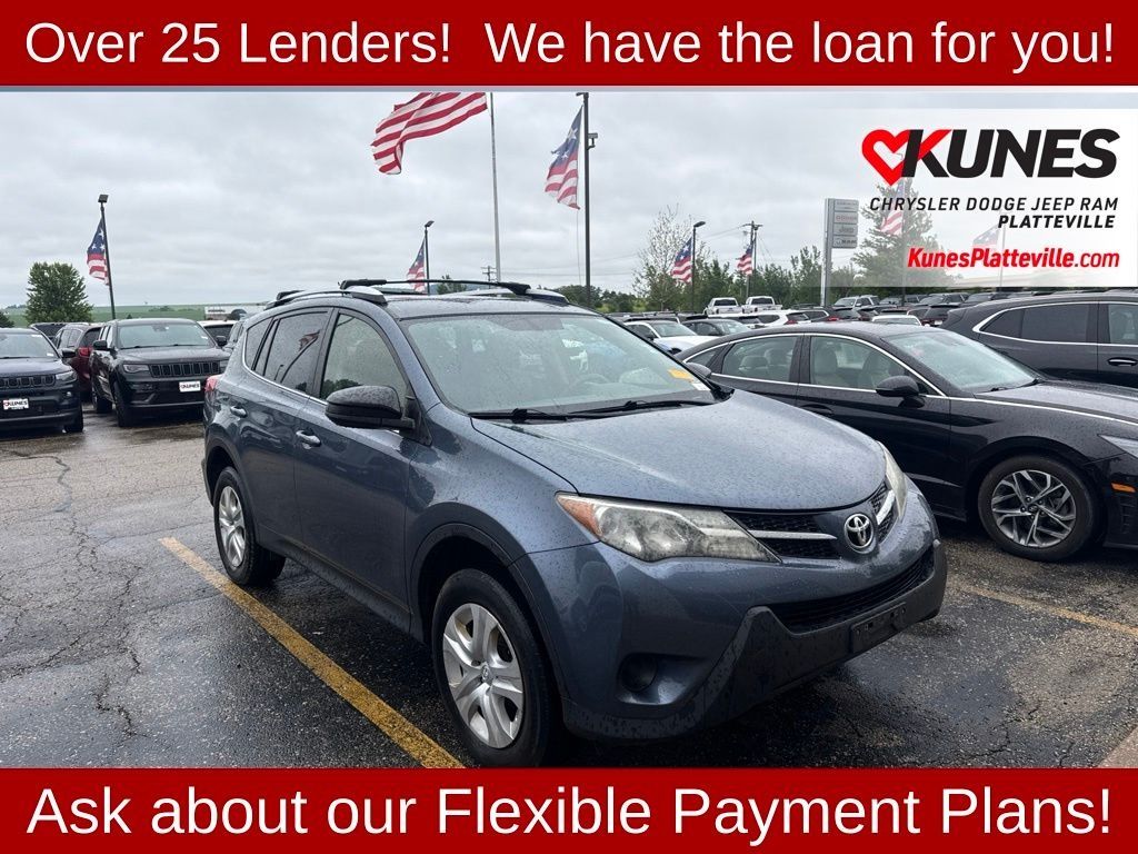 Used 2014 Toyota RAV4 LE with VIN JTMBFREV0ED052115 for sale in Platteville, WI
