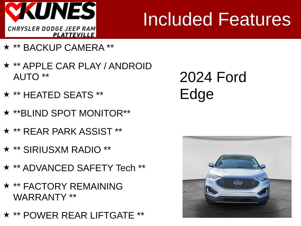 Used 2024 Ford Edge SEL SUV