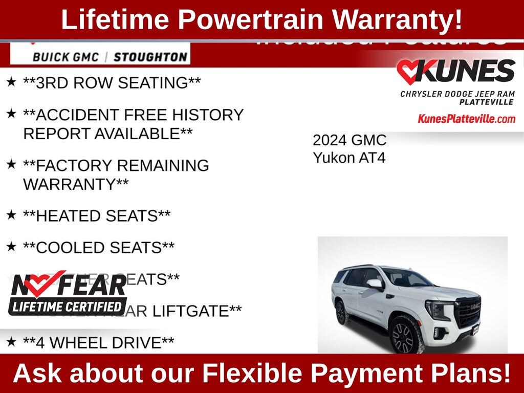 Used 2024 GMC Yukon AT4 SUV