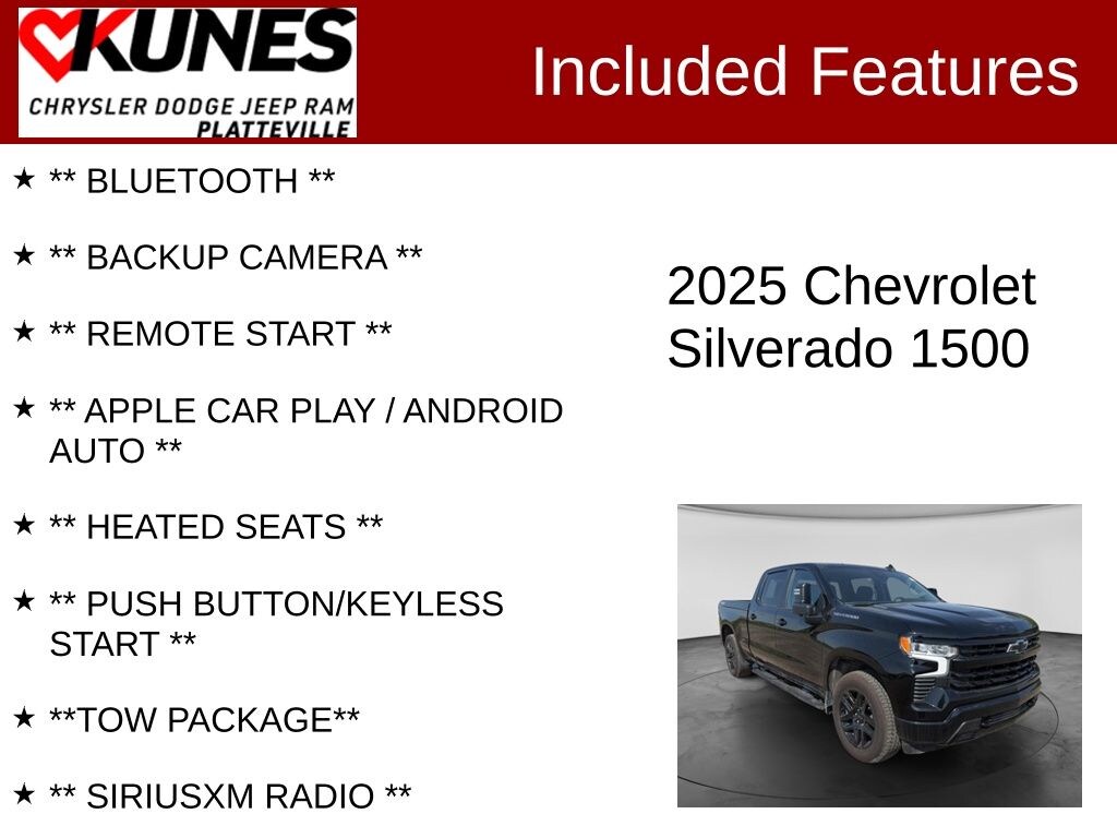 Used 2025 Chevrolet Silverado 1500 RST Truck