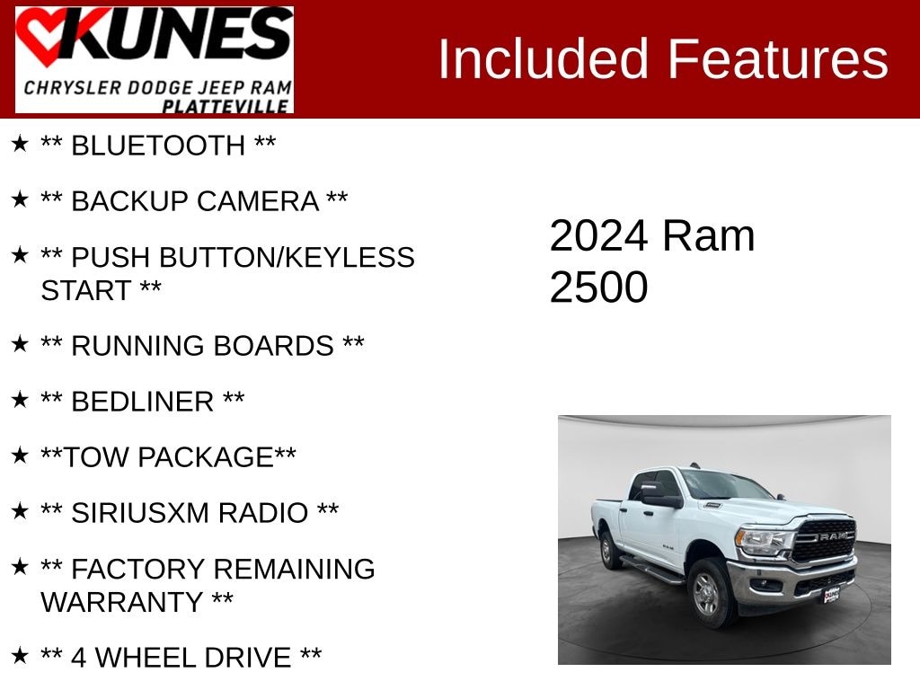 Used 2024 Ram 2500 Big Horn Truck