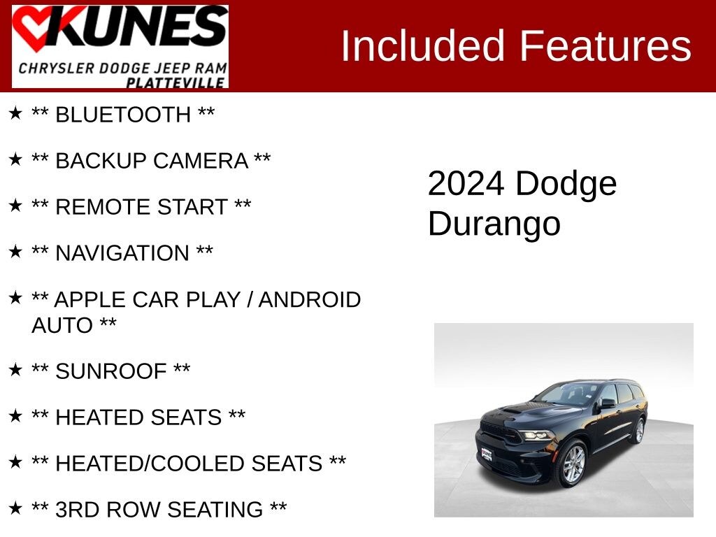Used 2024 Dodge Durango R/T Plus SUV