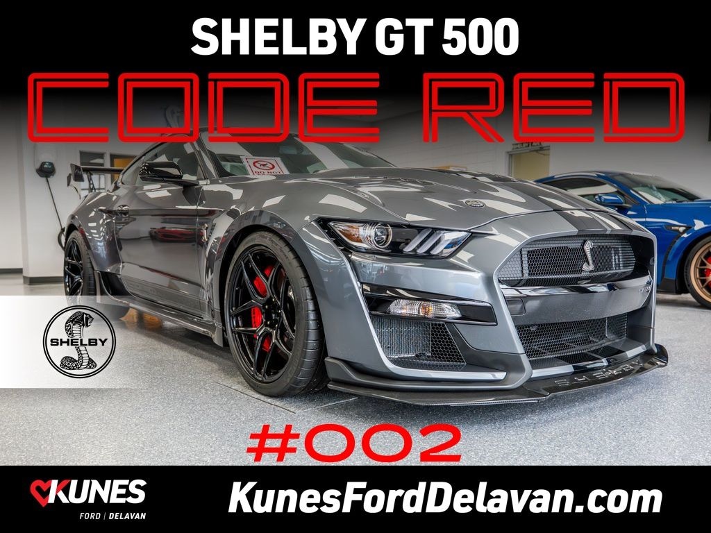 Certified 2022 Ford Shelby GT500 Shelby GT500 Code RED #2/10- 60th Anniversary 1300 Coupe