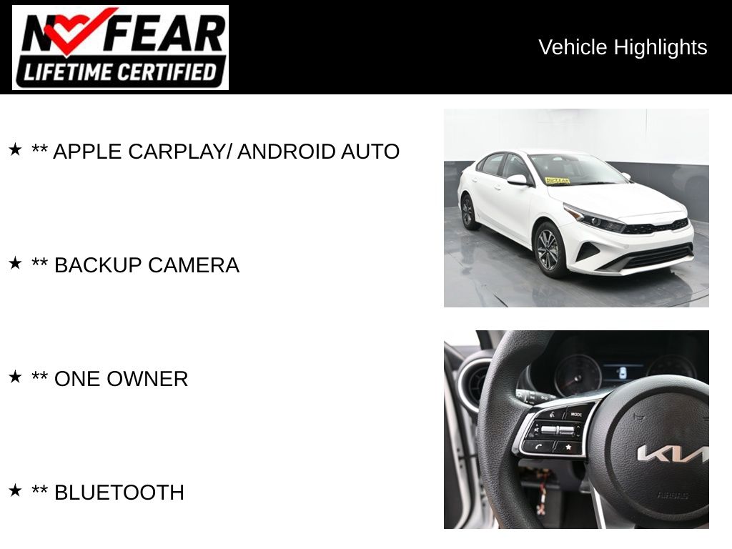 Certified 2024 Kia Forte LXS with VIN 3KPF24AD0RE698191 for sale in Delavan, WI
