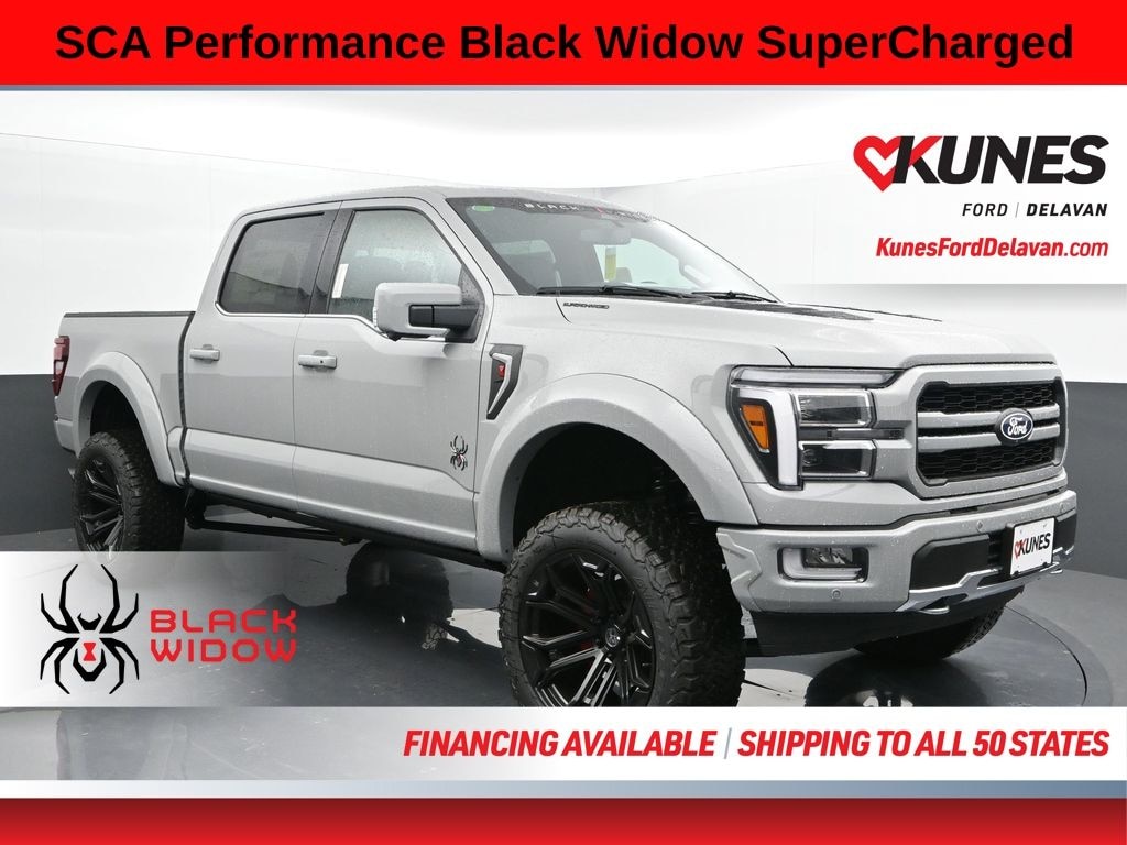 New 2024 Ford F-150 SCA Black Widow Supercharged Truck SuperCrew Cab