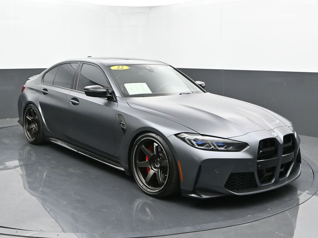 Certified 2022 BMW M3 Sedan Base with VIN WBS43AY07NFM29782 for sale in Delavan, WI