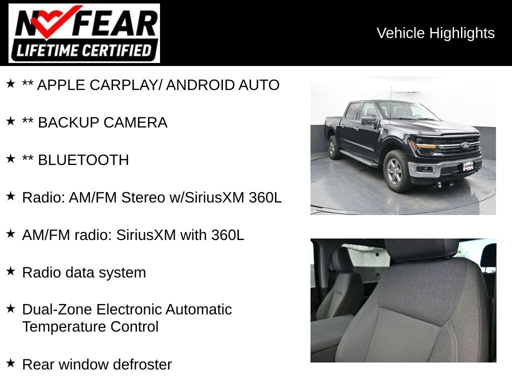 Certified 2025 Ford F-150 XLT Truck SuperCrew Cab