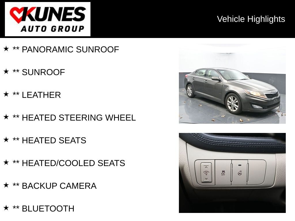 Used 2012 Kia Optima EX Sedan