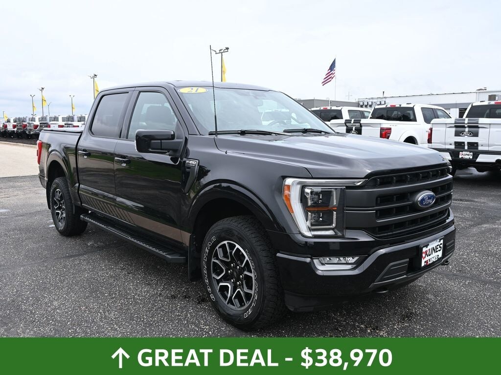 Certified 2021 Ford F-150 Lariat Truck SuperCrew Cab