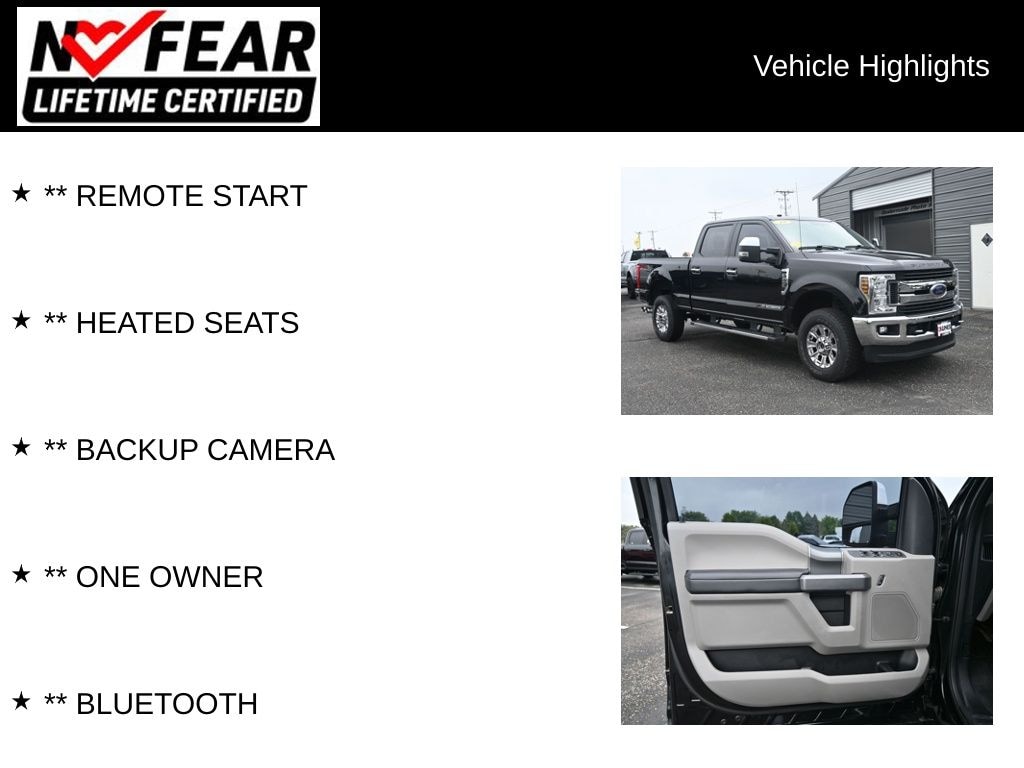 Certified 2019 Ford F-250 XLT Truck Crew Cab
