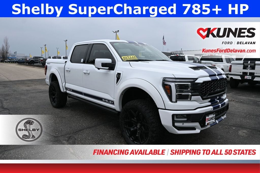 New 2024 Ford F-150 Shelby Supercharged 785+HP Truck SuperCrew Cab