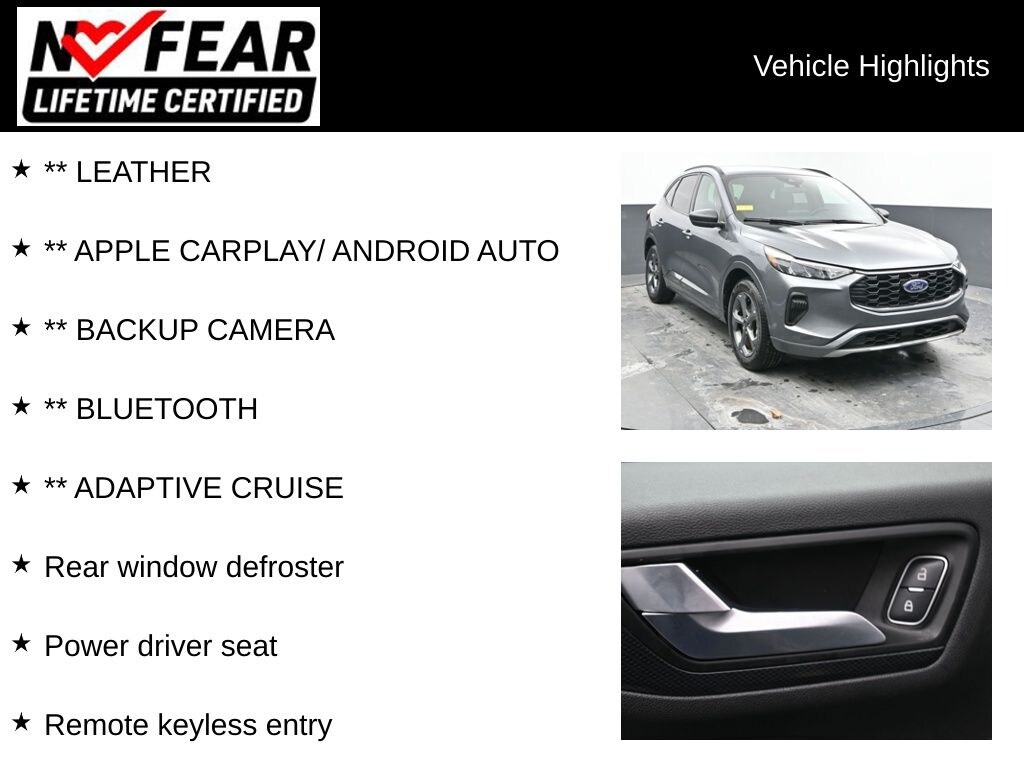 Certified 2024 Ford Escape ST-Line SUV