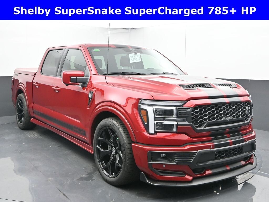 New 2025 Ford F-150 Shelby Supersnake Supercharged 785+HP Truck SuperCrew Cab