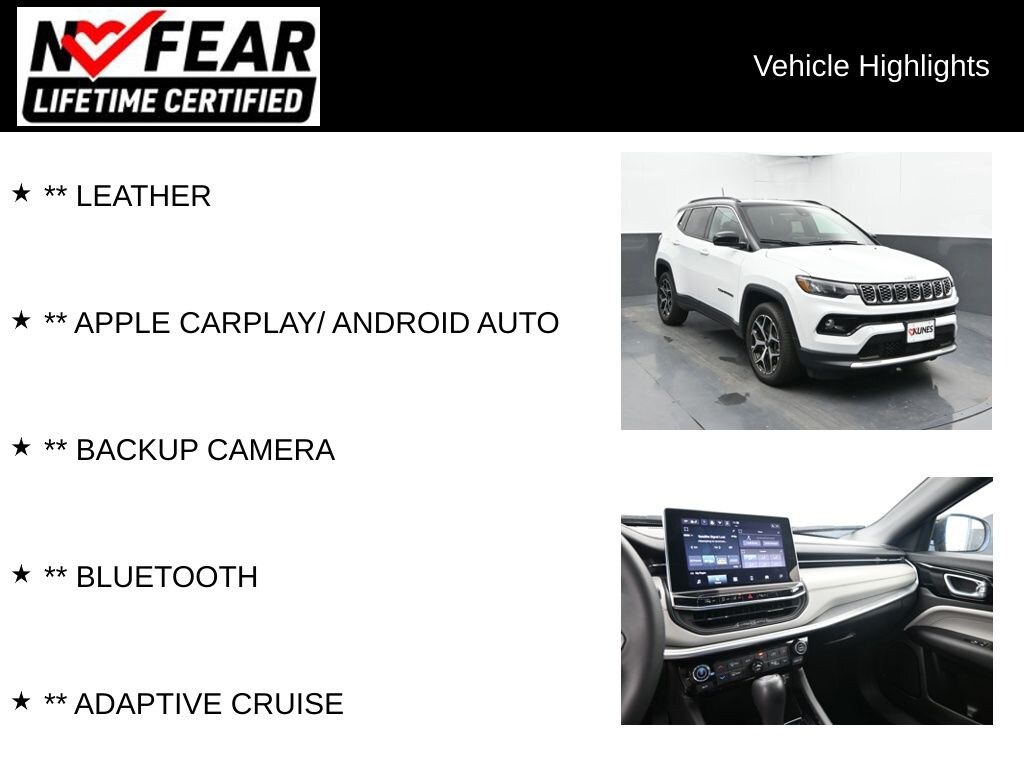 Certified 2025 Jeep Compass Limited SUV