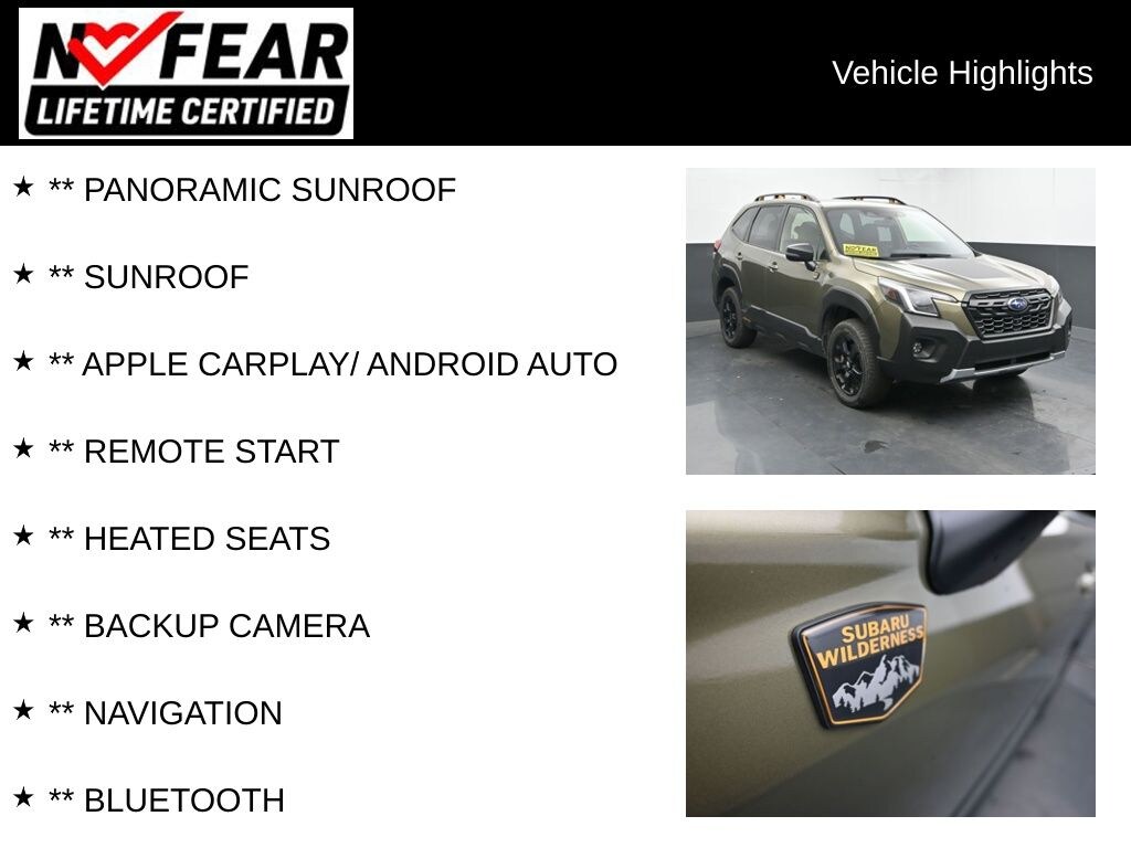 Used 2024 Subaru Forester Wilderness SUV