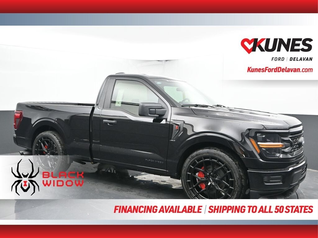 New 2025 Ford F-150 SCA Black Widow SR Supercharged Truck Regular Cab