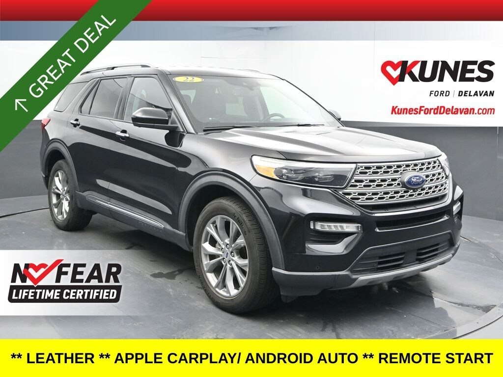 Certified 2022 Ford Explorer Limited SUV