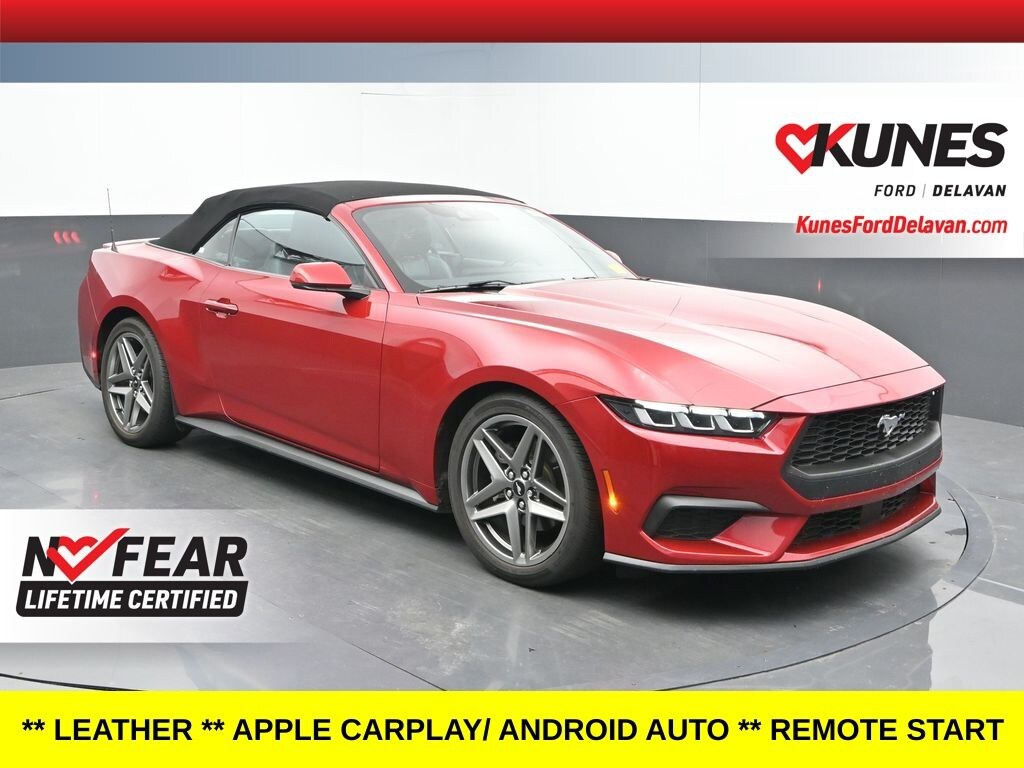 Certified 2024 Ford Mustang Ecoboost Premium Convertible