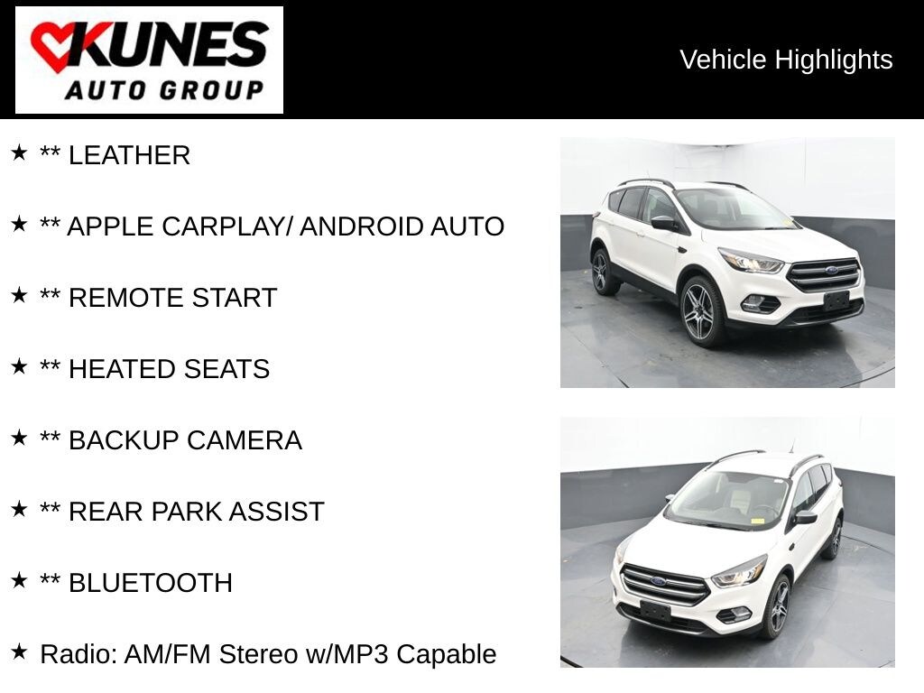 Used 2019 Ford Escape SEL SUV
