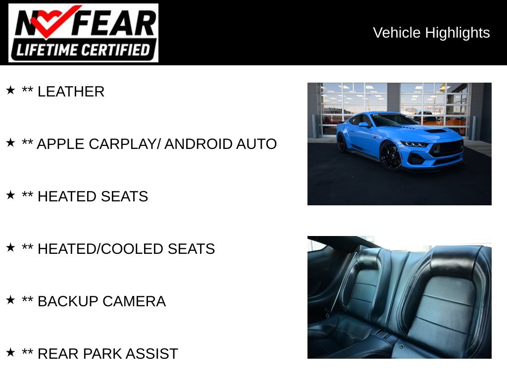 Used 2025 Ford Mustang GT Premium Coupe