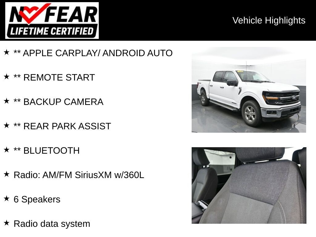 Certified 2024 Ford F-150 XLT Truck SuperCrew Cab