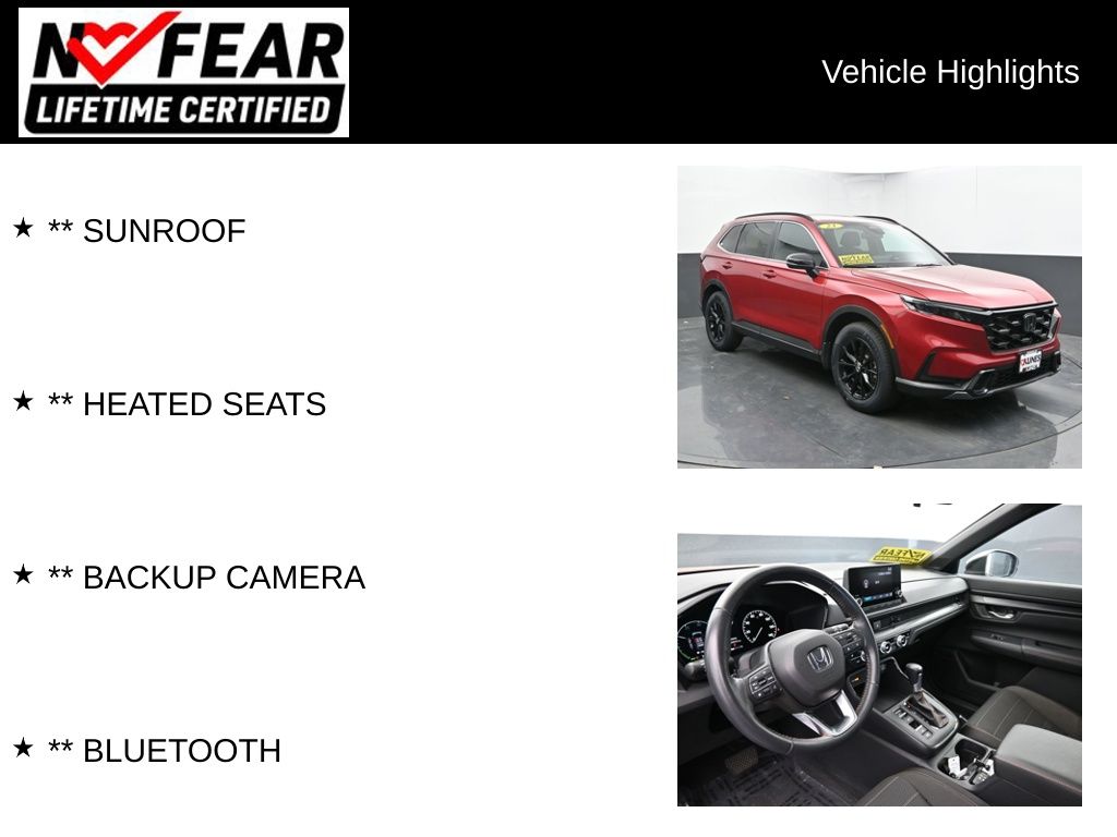 Certified 2023 Honda CR-V Sport with VIN 7FARS6H55PE025545 for sale in Delavan, WI
