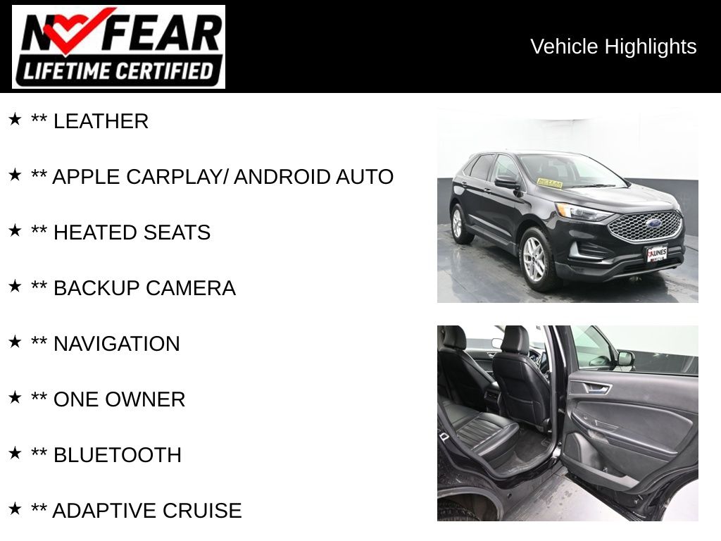 Certified 2023 Ford Edge SEL with VIN 2FMPK4J99PBA21298 for sale in Delavan, WI