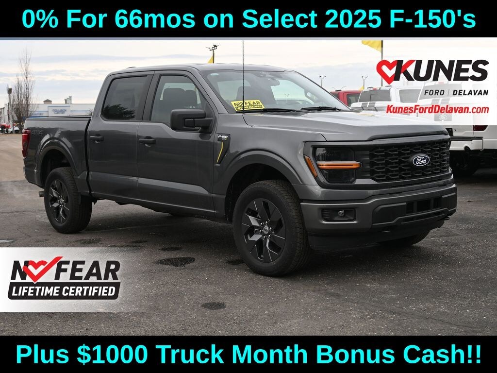 New 2025 Ford F-150 STX Truck SuperCrew Cab