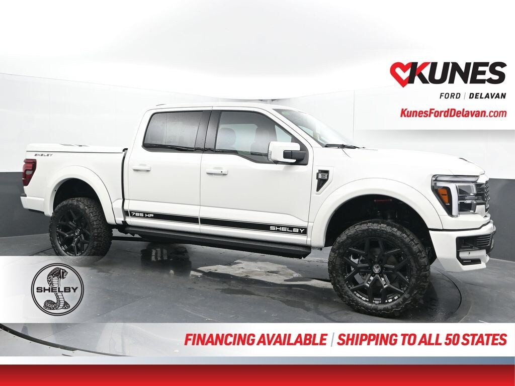 New 2025 Ford F-150 Shelby Supercharged 785+HP Truck SuperCrew Cab