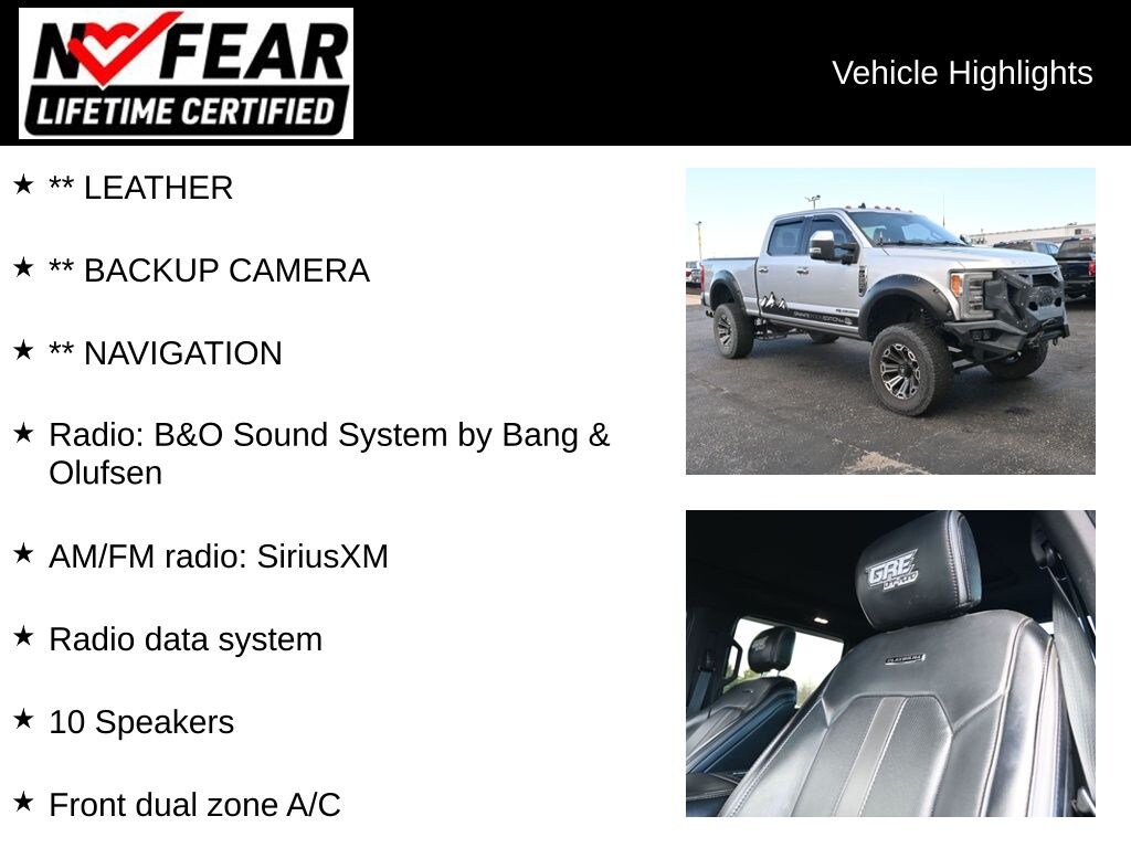 Used 2019 Ford F-250 Platinum Truck Crew Cab