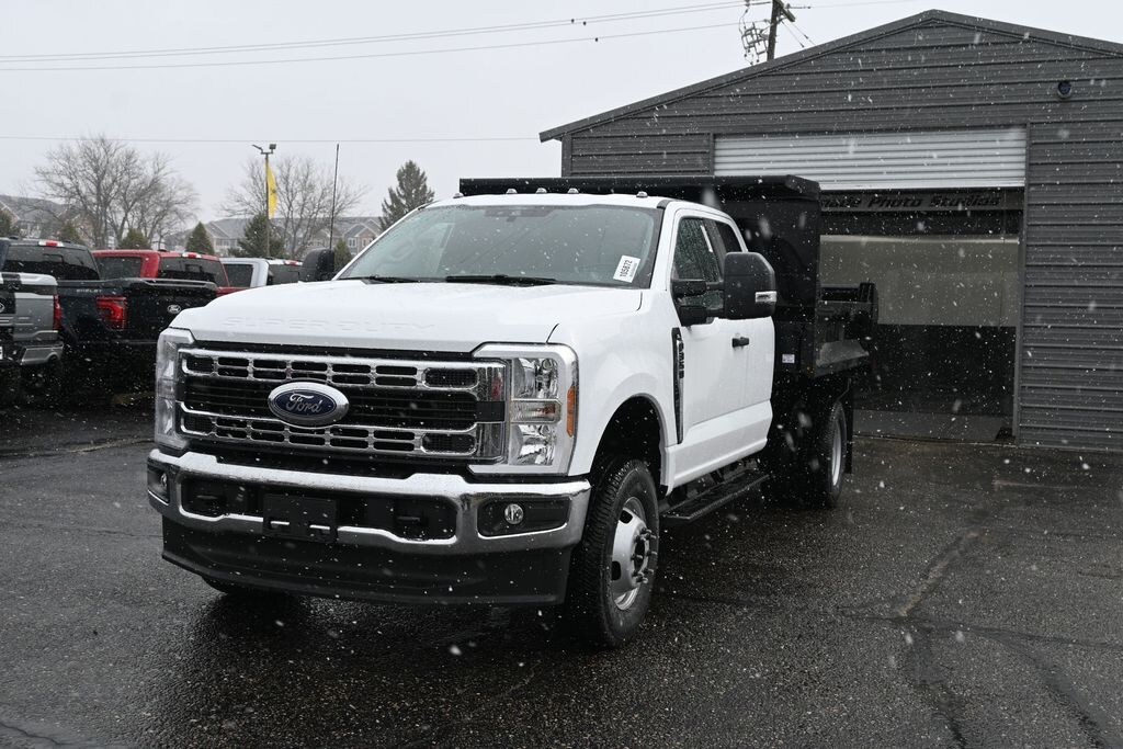 New 2026 Ford F-350 Chassis XL Dump Truck Truck Super Cab