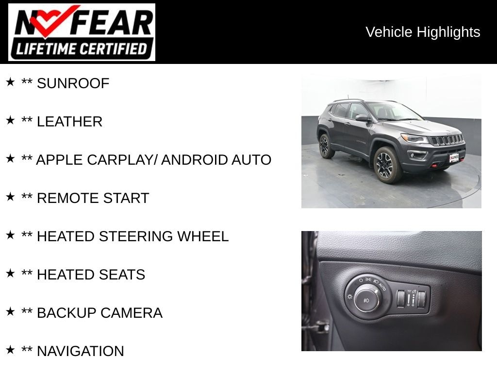 Used 2020 Jeep Compass Trailhawk SUV