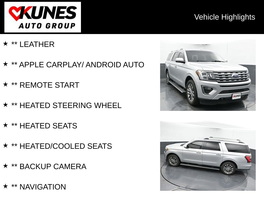 Used 2018 Ford Expedition Limited with VIN 1FMJK2AT8JEA47330 for sale in Delavan, WI