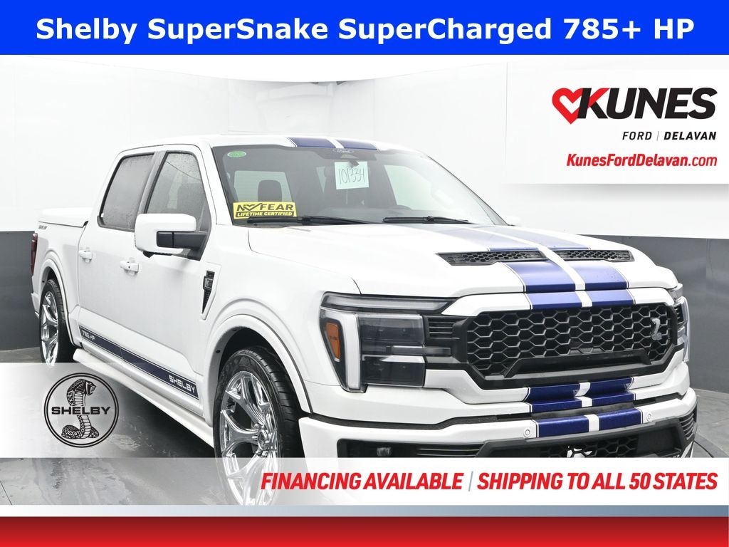 New 2025 Ford F-150 Shelby Supersnake Supercharged 785+HP Truck SuperCrew Cab