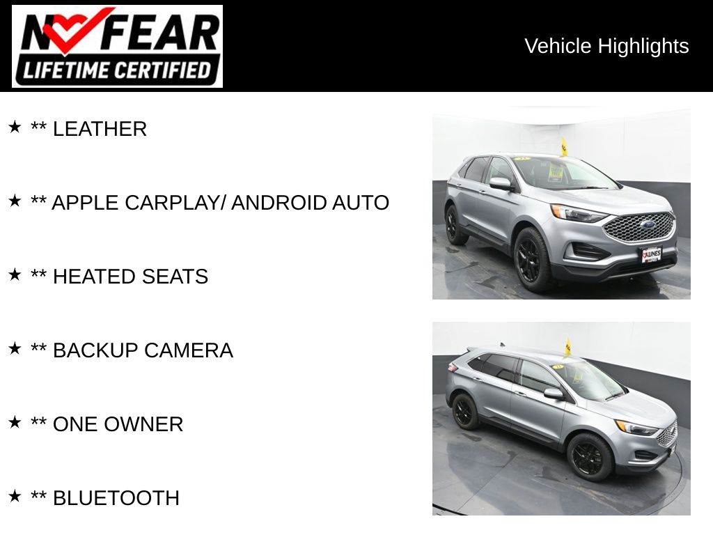 Certified 2023 Ford Edge SEL with VIN 2FMPK4J99PBA39610 for sale in Delavan, WI