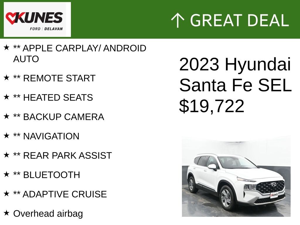 Certified 2023 Hyundai Santa Fe SEL SUV