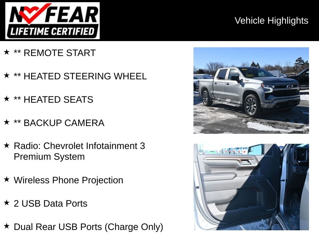 Used 2023 Chevrolet Silverado 1500 RST Truck Crew Cab