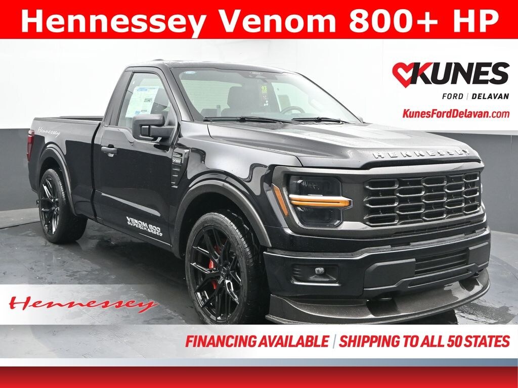 New 2025 Ford F-150 Hennessey Venom 800 Supercharged Truck Regular Cab