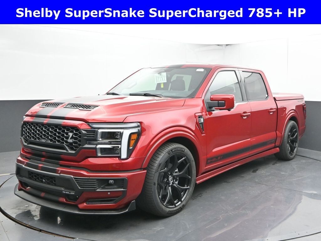 New 2025 Ford F-150 Shelby Supersnake Supercharged 785+HP Truck SuperCrew Cab