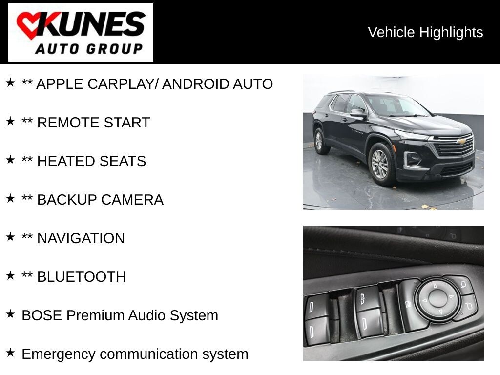 Used 2023 Chevrolet Traverse LT 1LT SUV