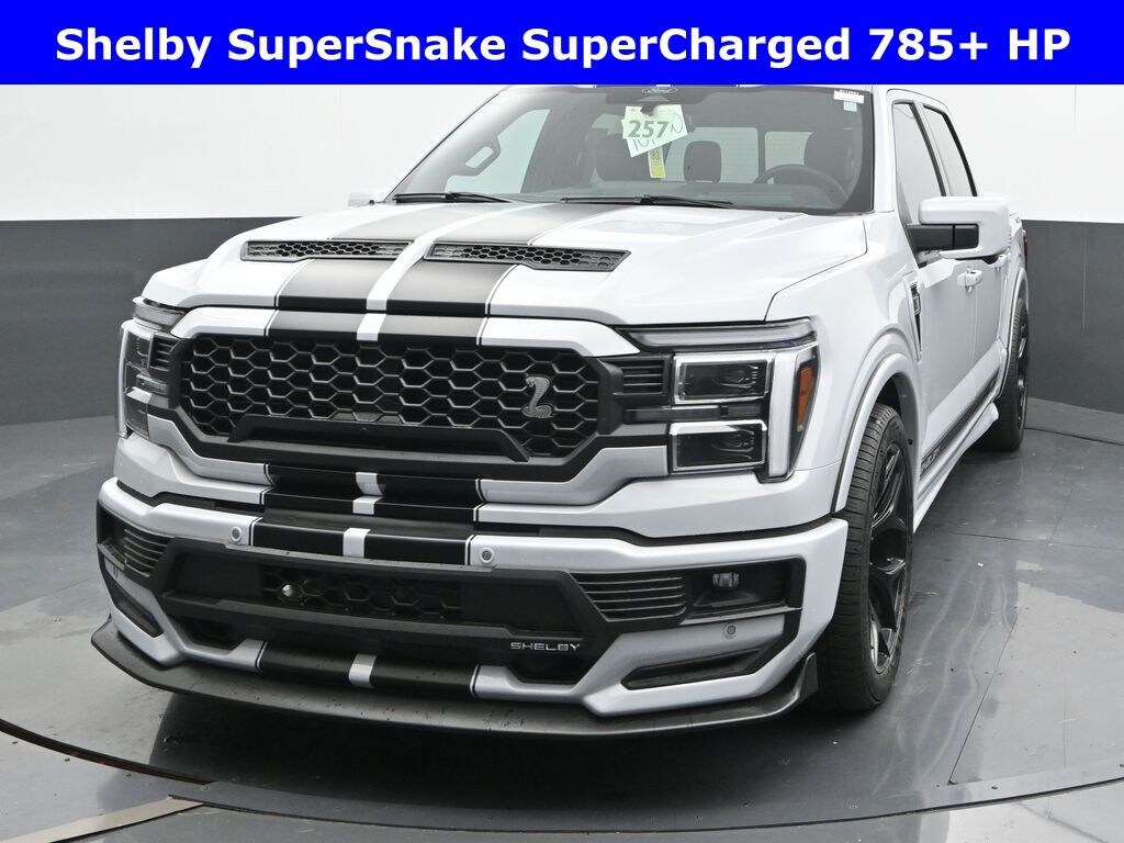 New 2025 Ford F-150 Shelby Supersnake Supercharged 785+HP Truck SuperCrew Cab