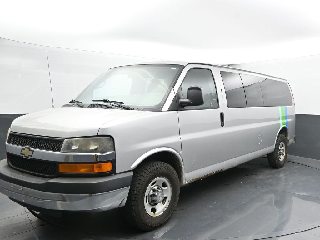 Used 2012 Chevrolet Express 3500 LT Passenger Van Extended Passenger Van